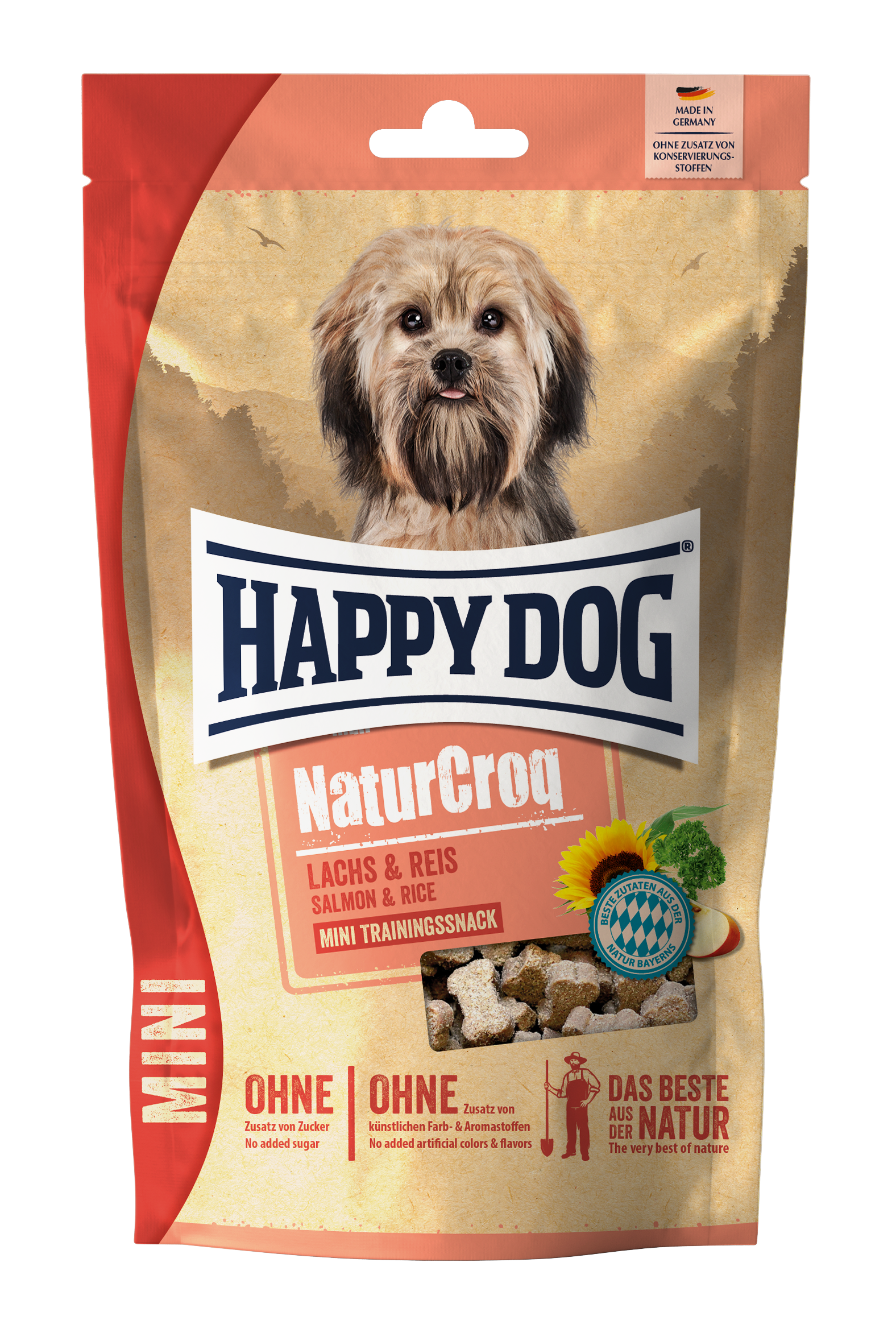 NaturCroq Mini Lachs & Reis Snack