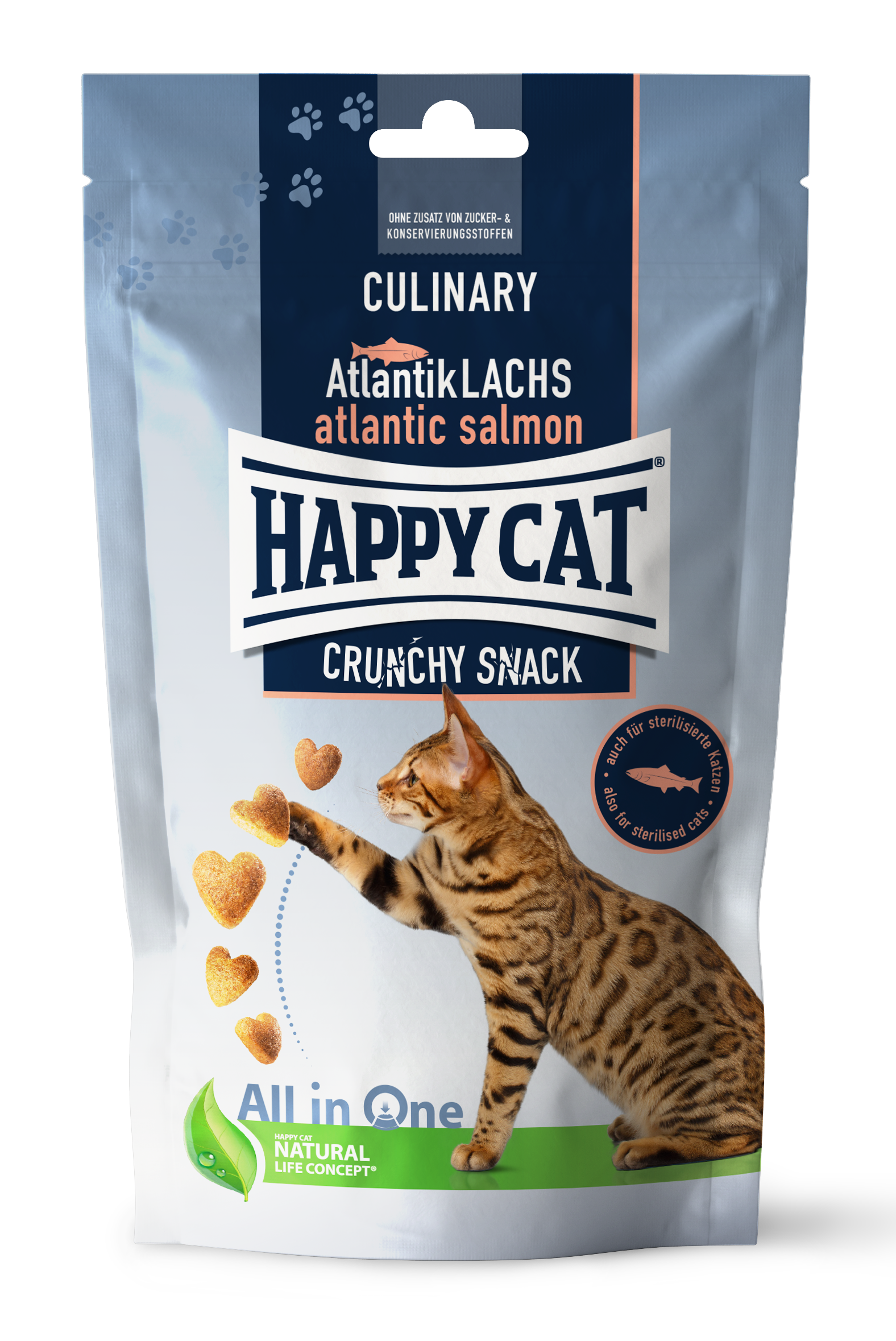 Crunchy Snack Atlantik-Lachs