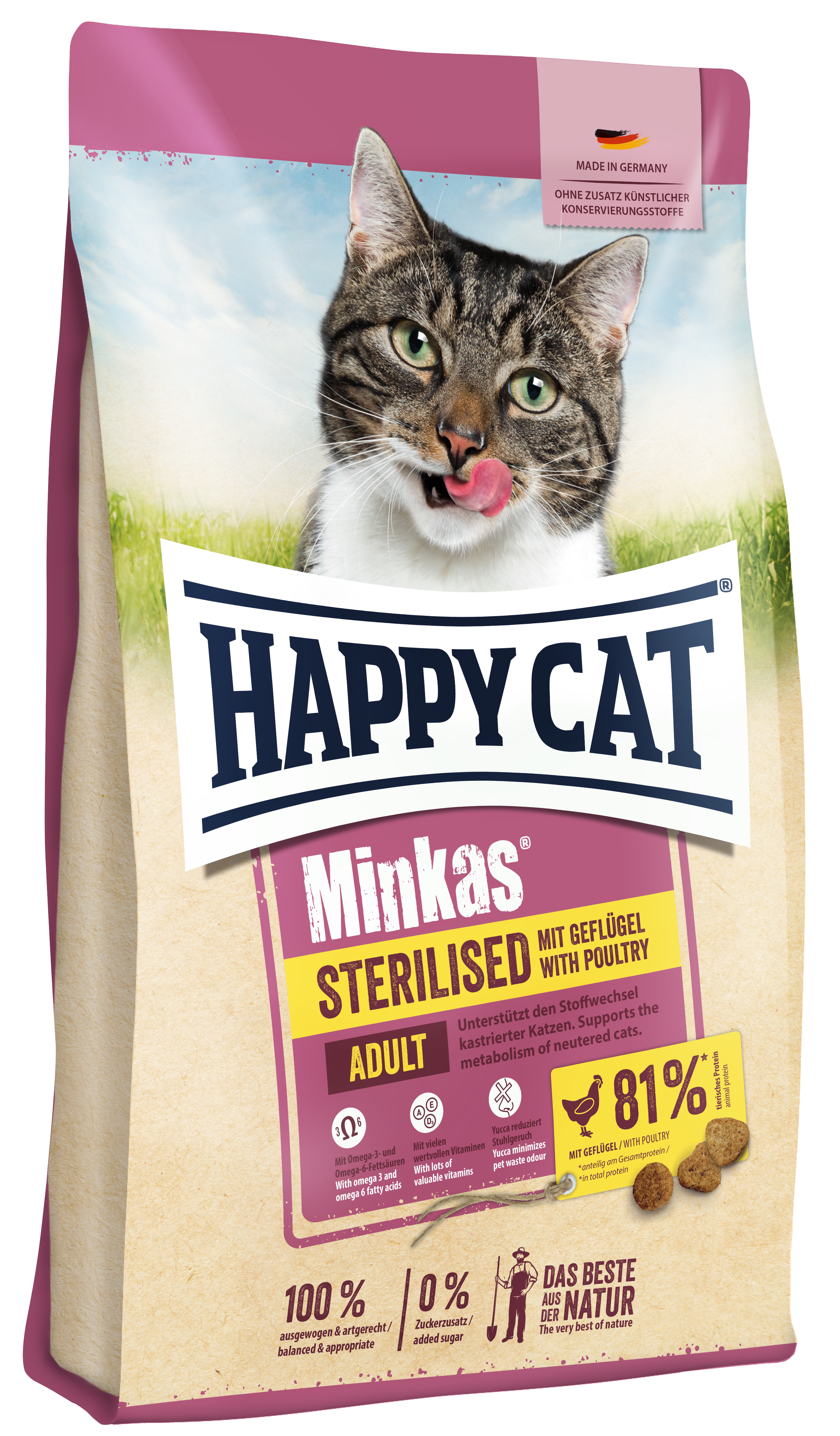 Minkas Sterilised Geflügel