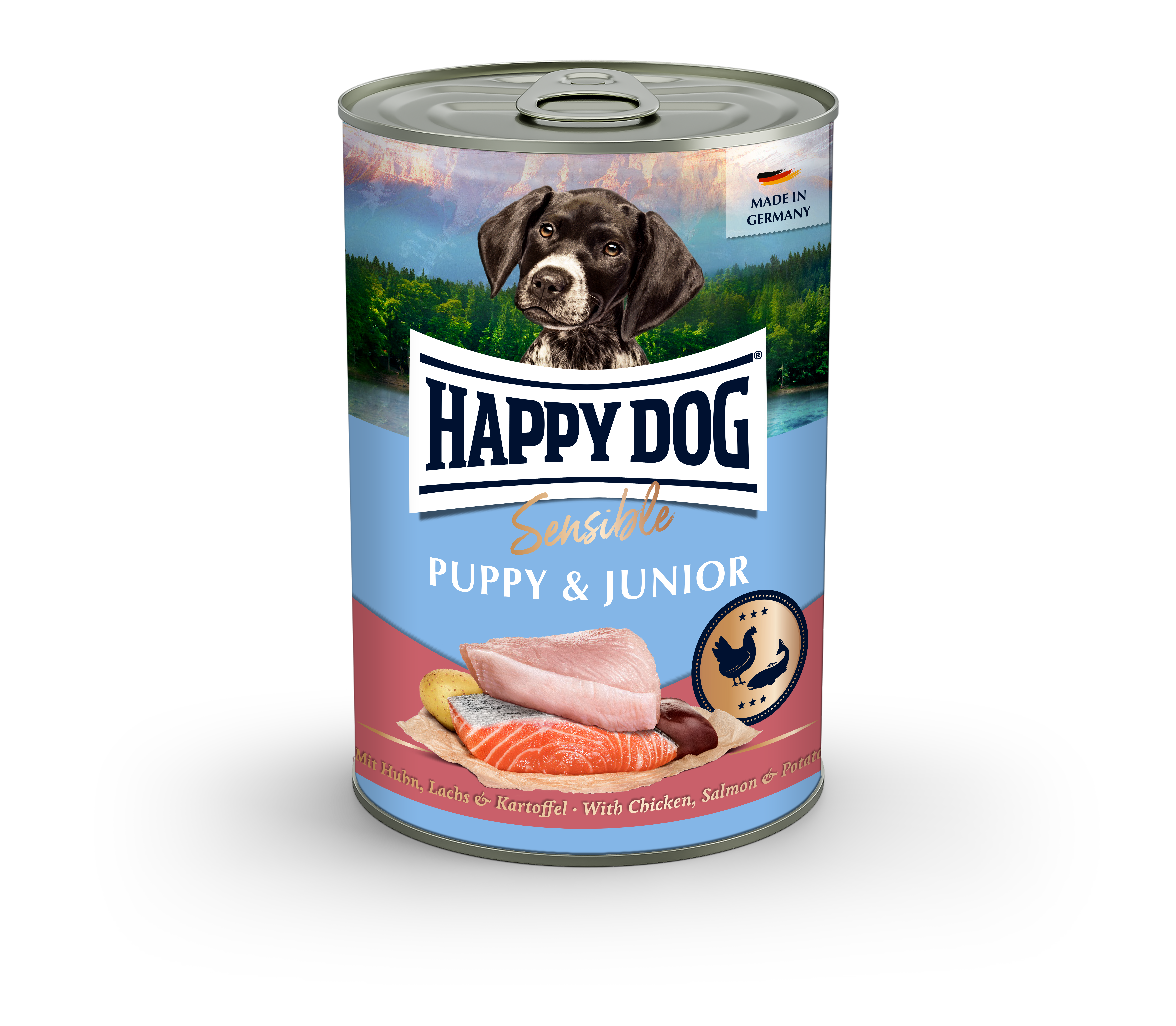 Sensible Puppy & Junior - Huhn, Lachs & Kartoffel