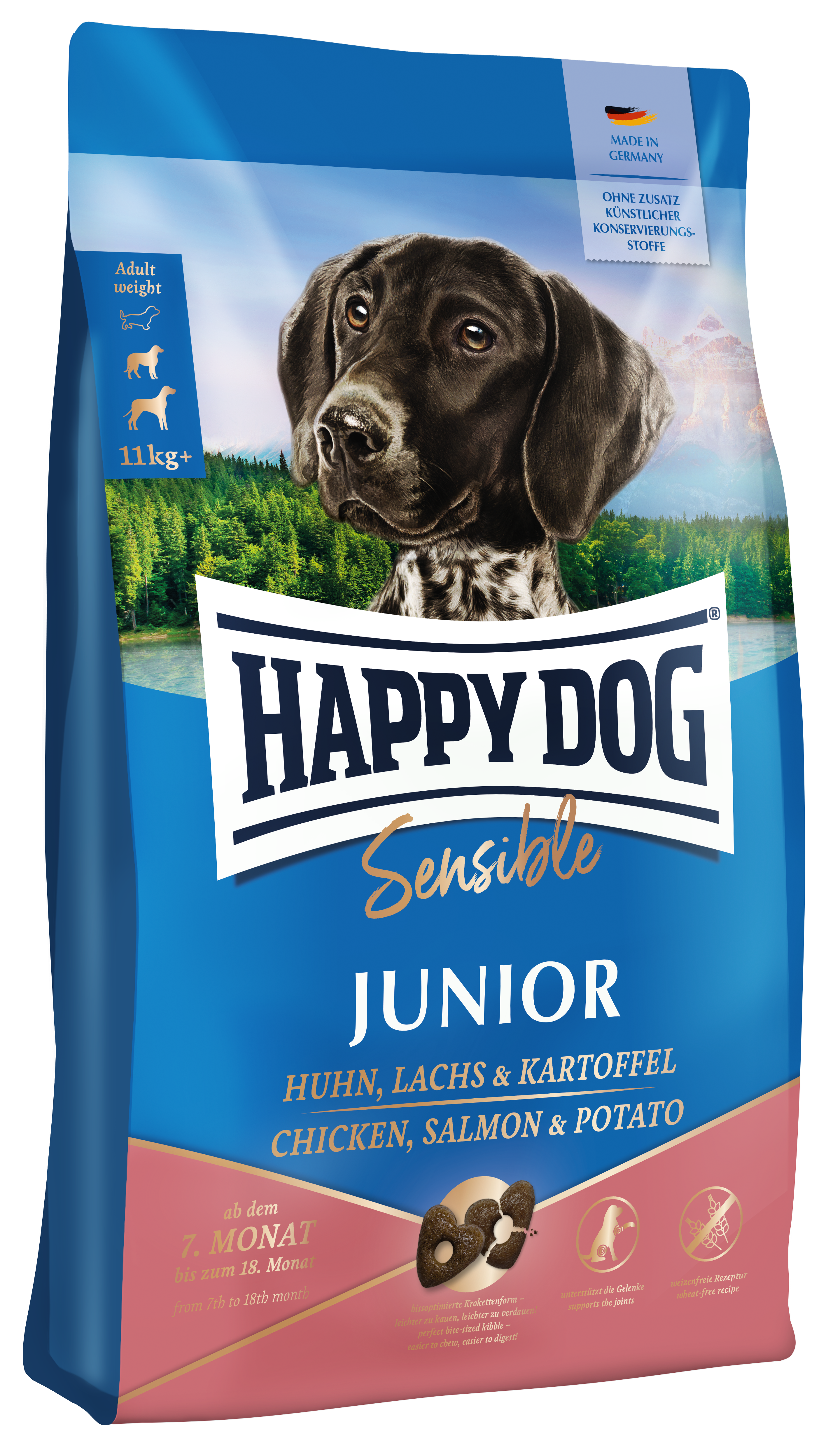 Sensible Junior - Huhn, Lachs & Kartoffel