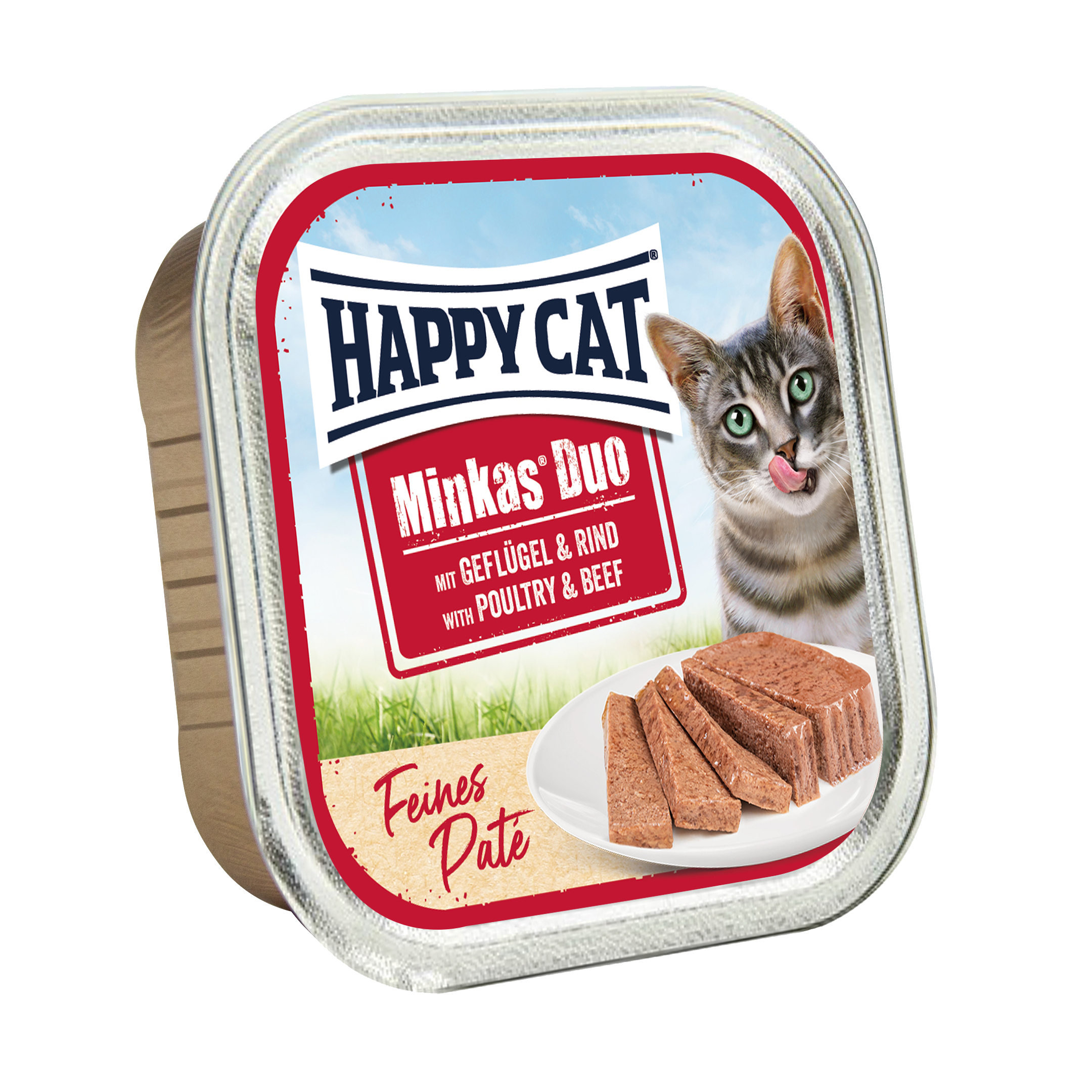 Minkas Duo Geflügel & Rind Paté