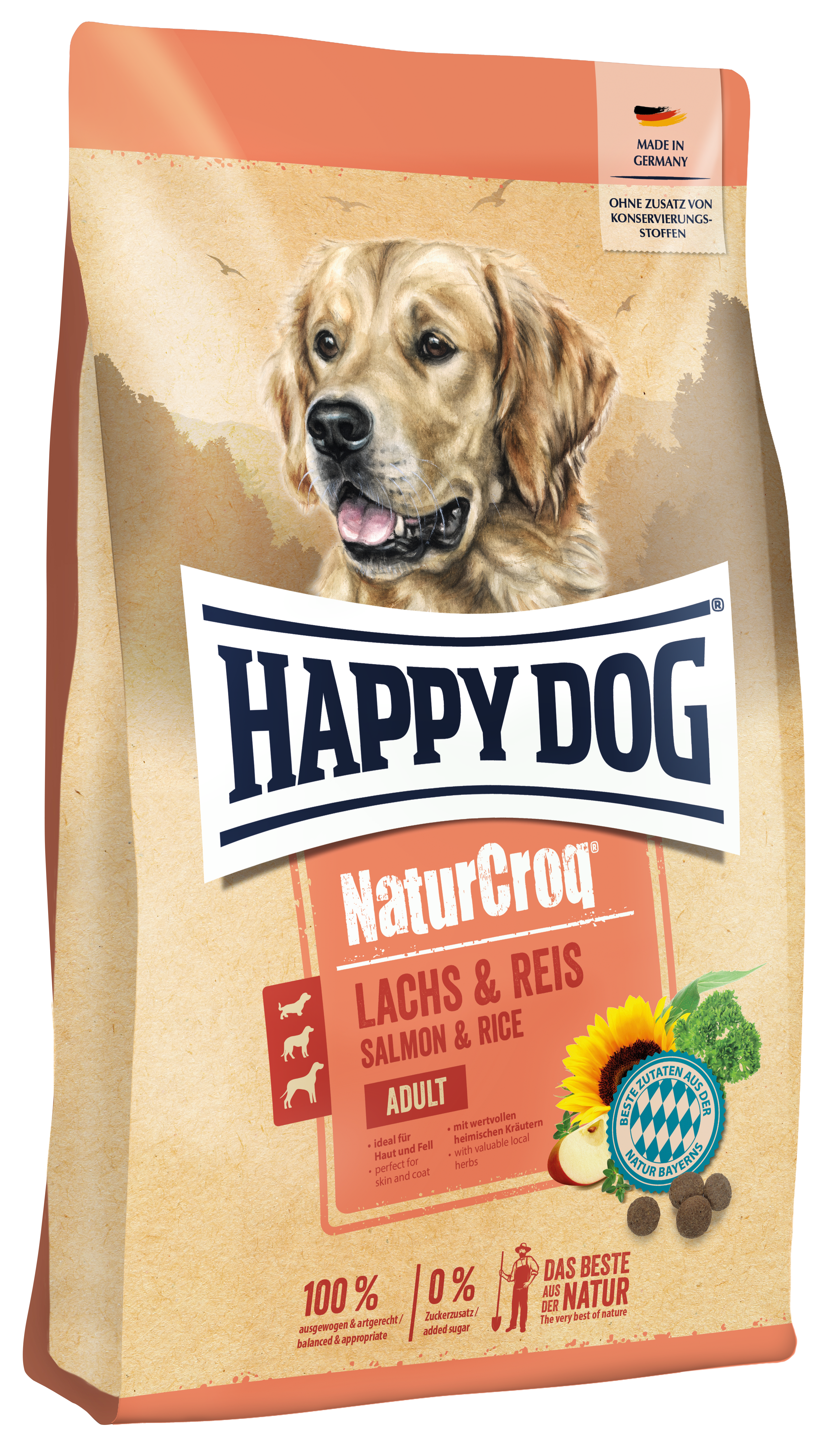 NaturCroq Lachs & Reis