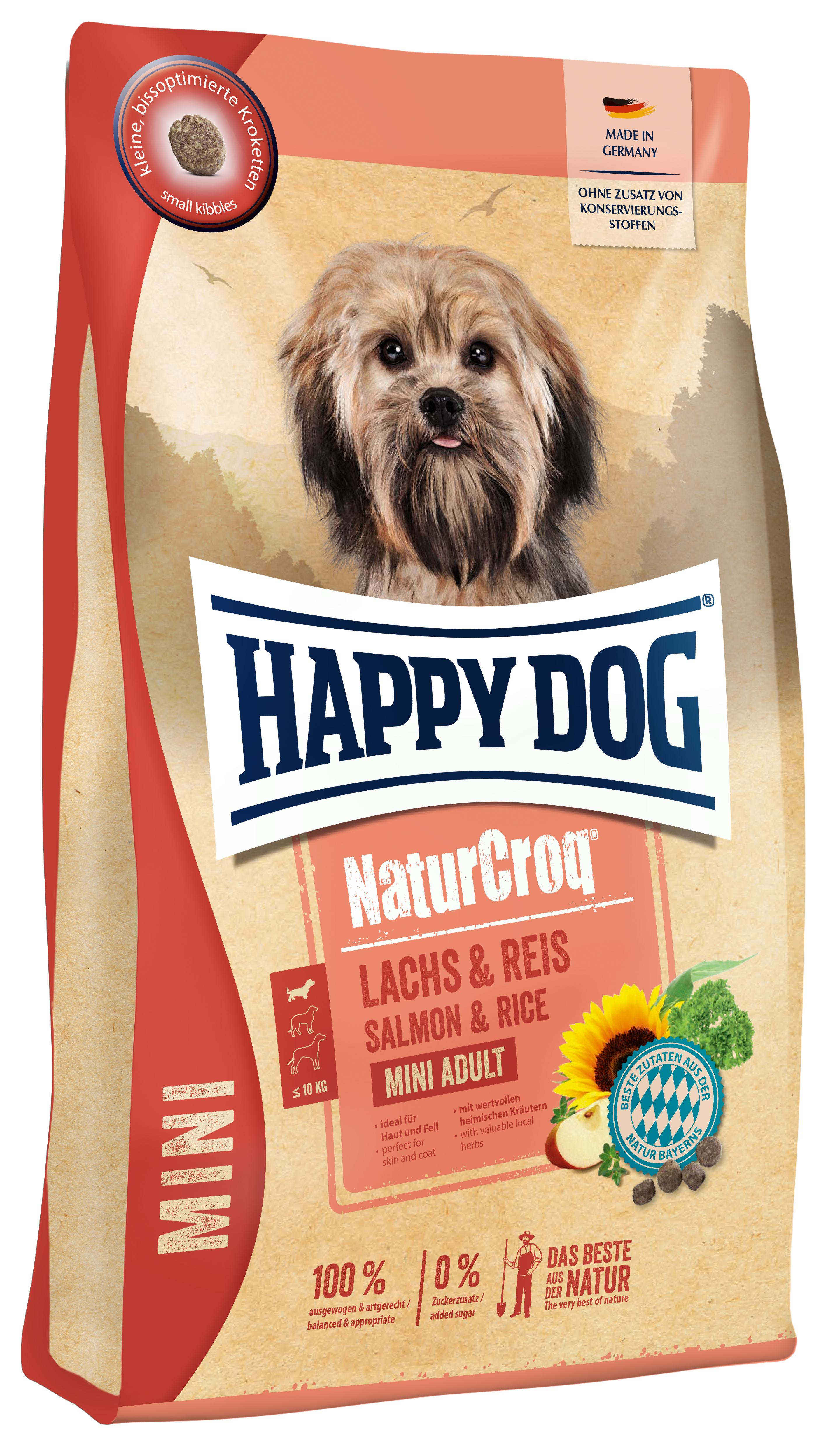 NaturCroq Mini Lachs & Reis